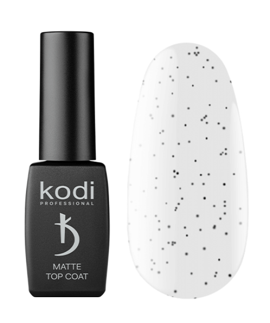 Matte Top Coat for Gel Polish without sticky layer, 8 ml - Art 02, Kodi professional 